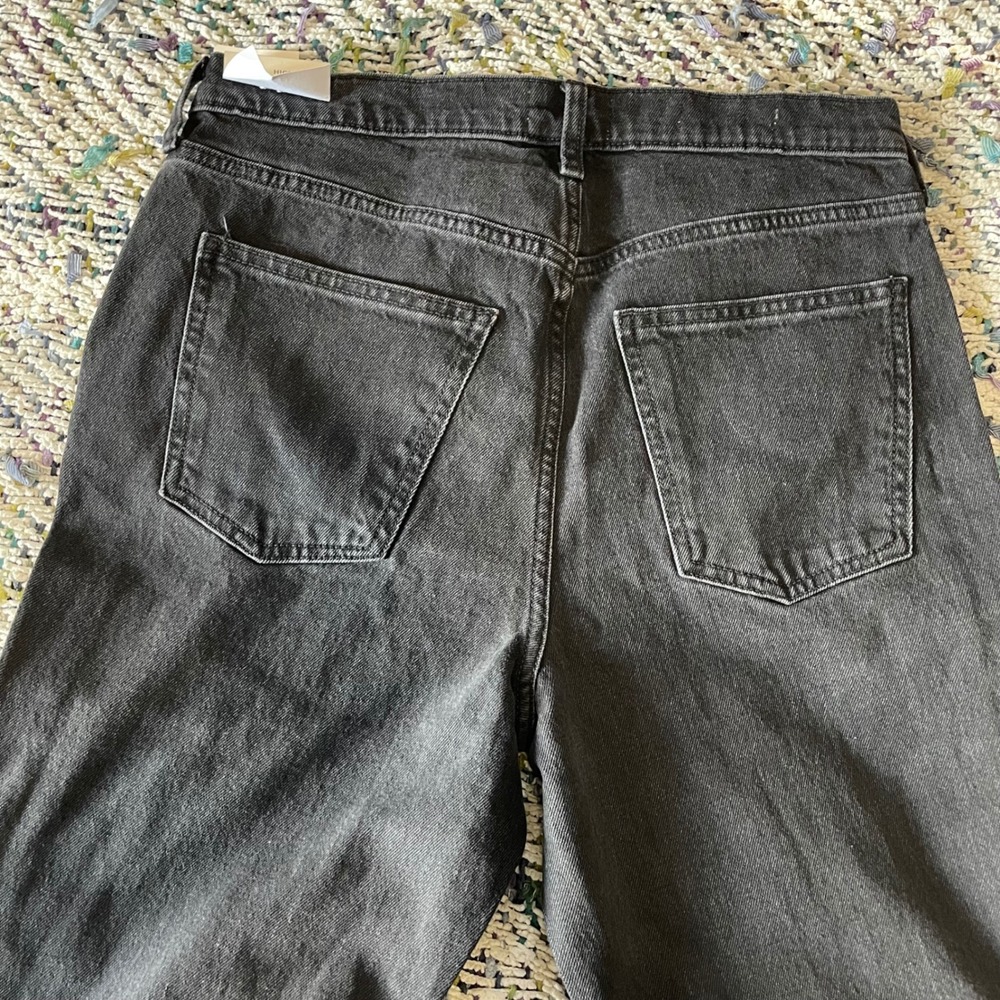 Universal Thread Black Wash High Rise Flare Comfort Stretch Jeans Womens 10 Long - Picture 9 of 13